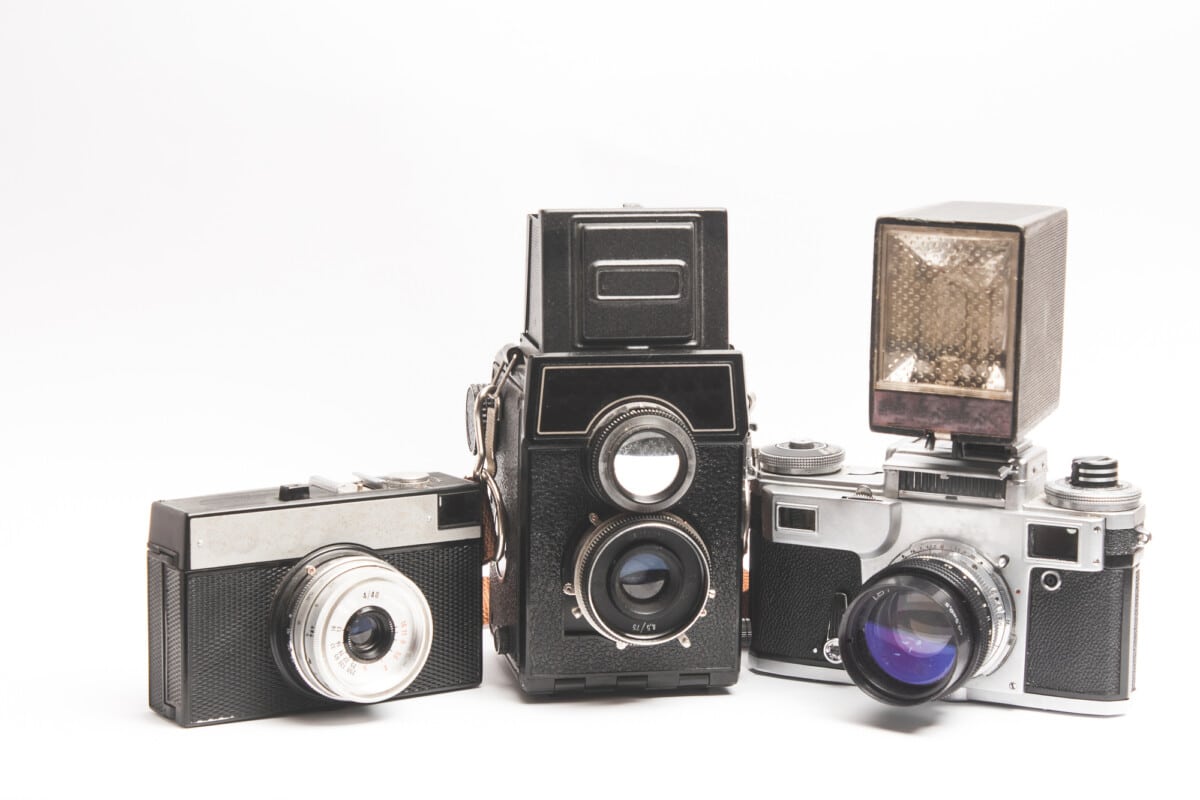 What is a traditional film camera?
